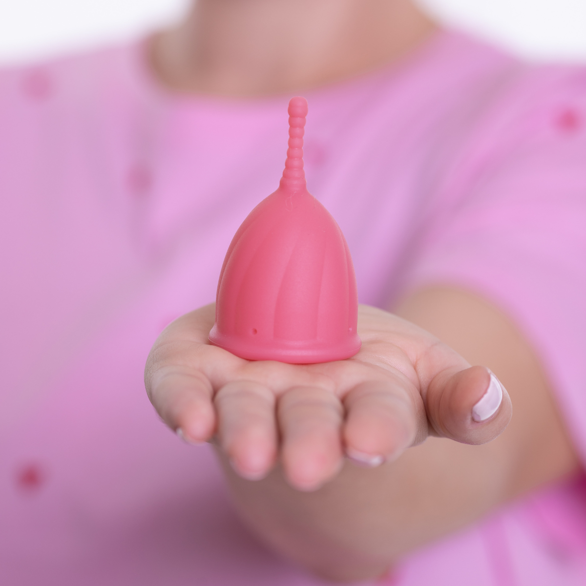 Safe Menstruationstasse | Größe M | Pink