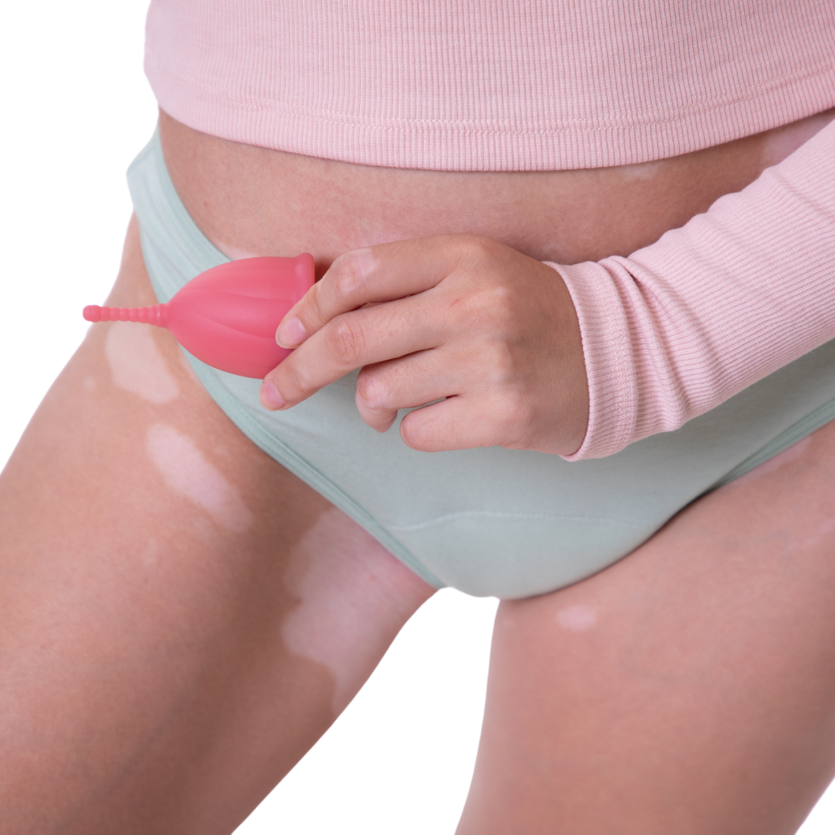 Safe Menstruationstasse | Größe M | Pink