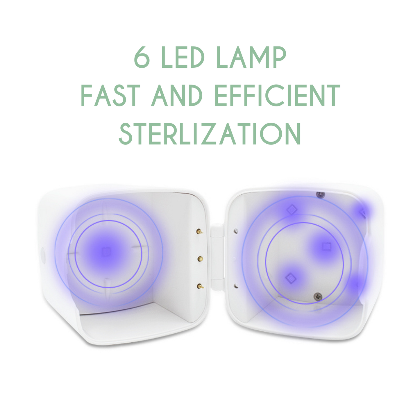 UV-sterilisator til menstruationskopper, menstruationskiver, sexlegetøj osv.
