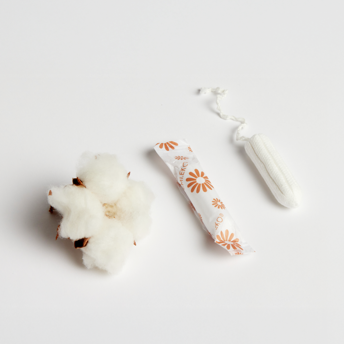 Organic cotton tampons | Regular | 16 pcs