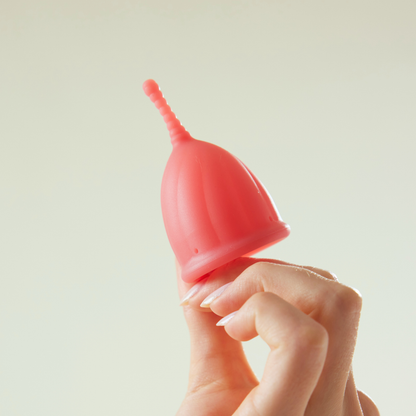 Safe Menstruationstasse & Applikator | Rosa