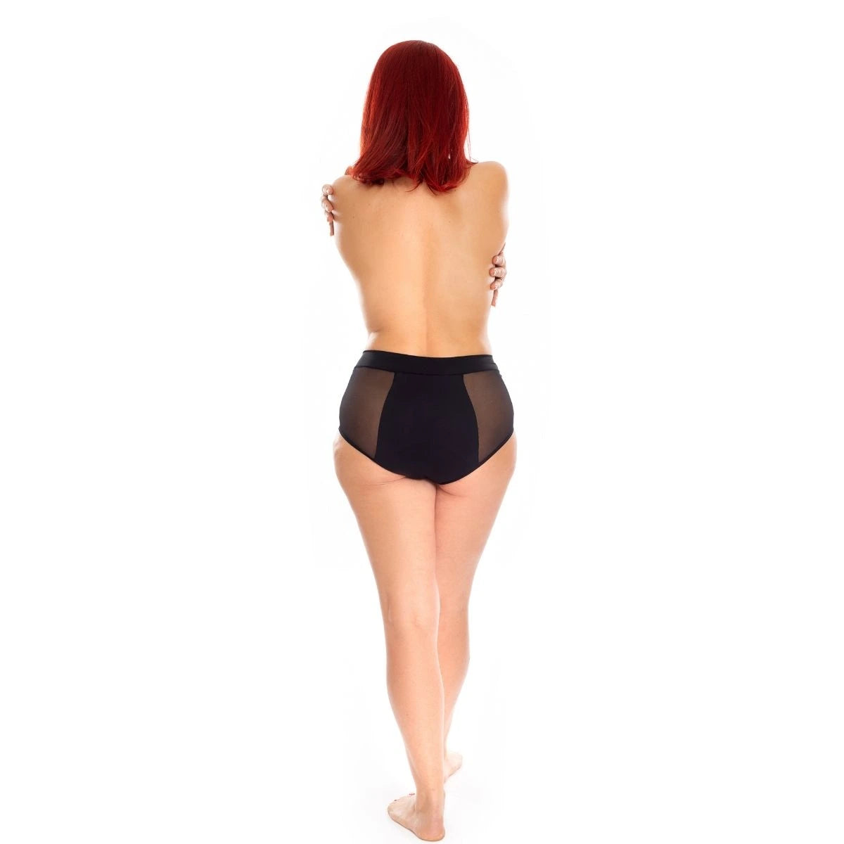 Chiloti menstruali NANNA High Waist – Negru