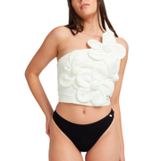 Femieko Eda sort menstruationstanga bambus – black bamboo period thong moderate flow
