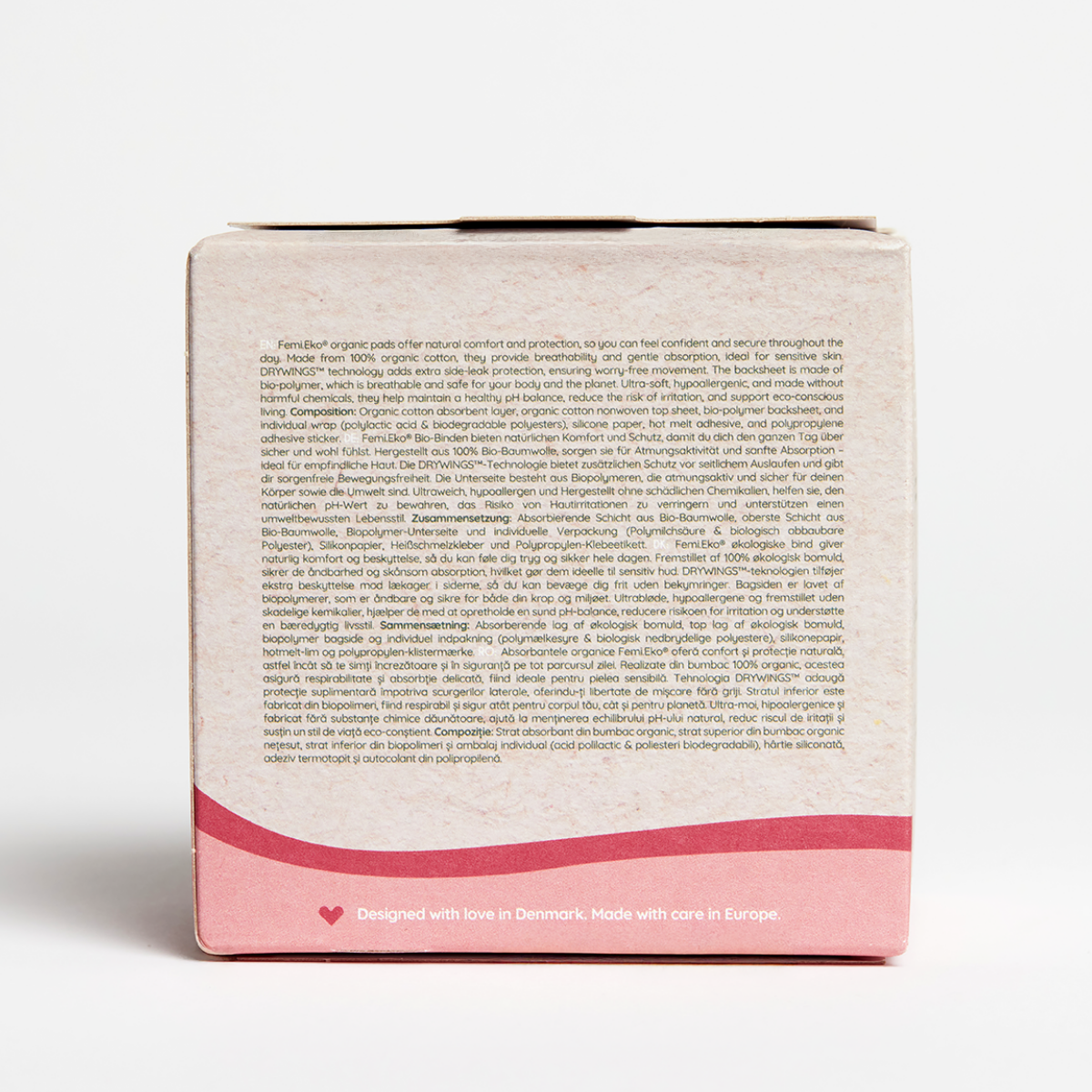 Organic cotton winged pads| Ultra Day | 10 pcs