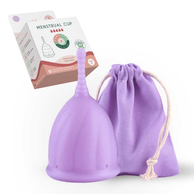 Safe | Menstrual Cup | Size M | Purple