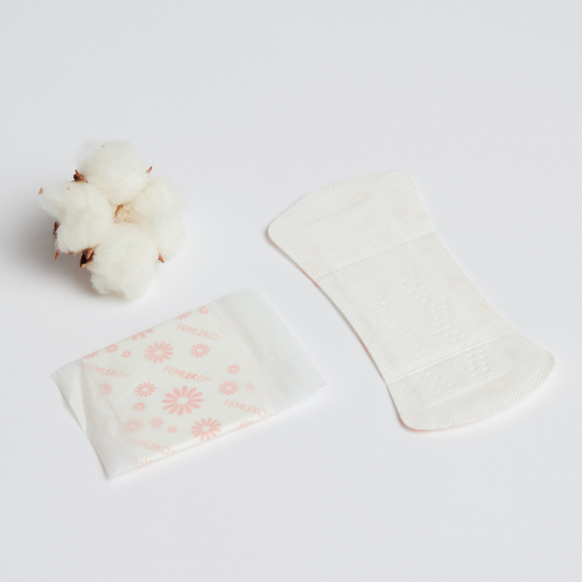 Organic cotton panty liners | Ultra Liners | 24 pcs