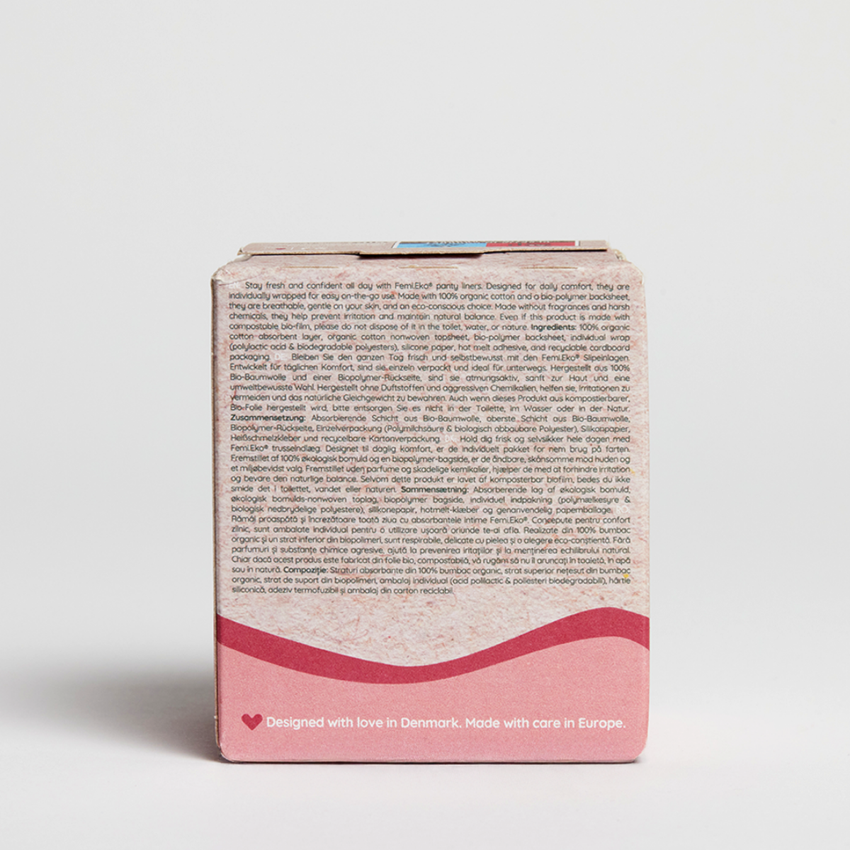 Organic cotton panty liners | Ultra Liners | 24 pcs