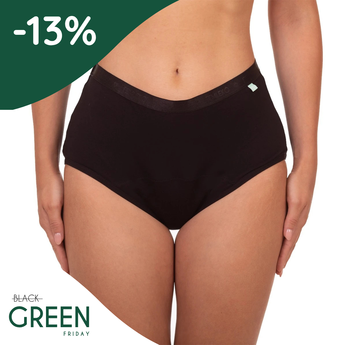 Anna period panties | Black