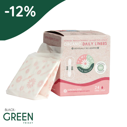 Slipeinlagen aus Bio-Baumwolle | Ultra Liner | 24 Stck.