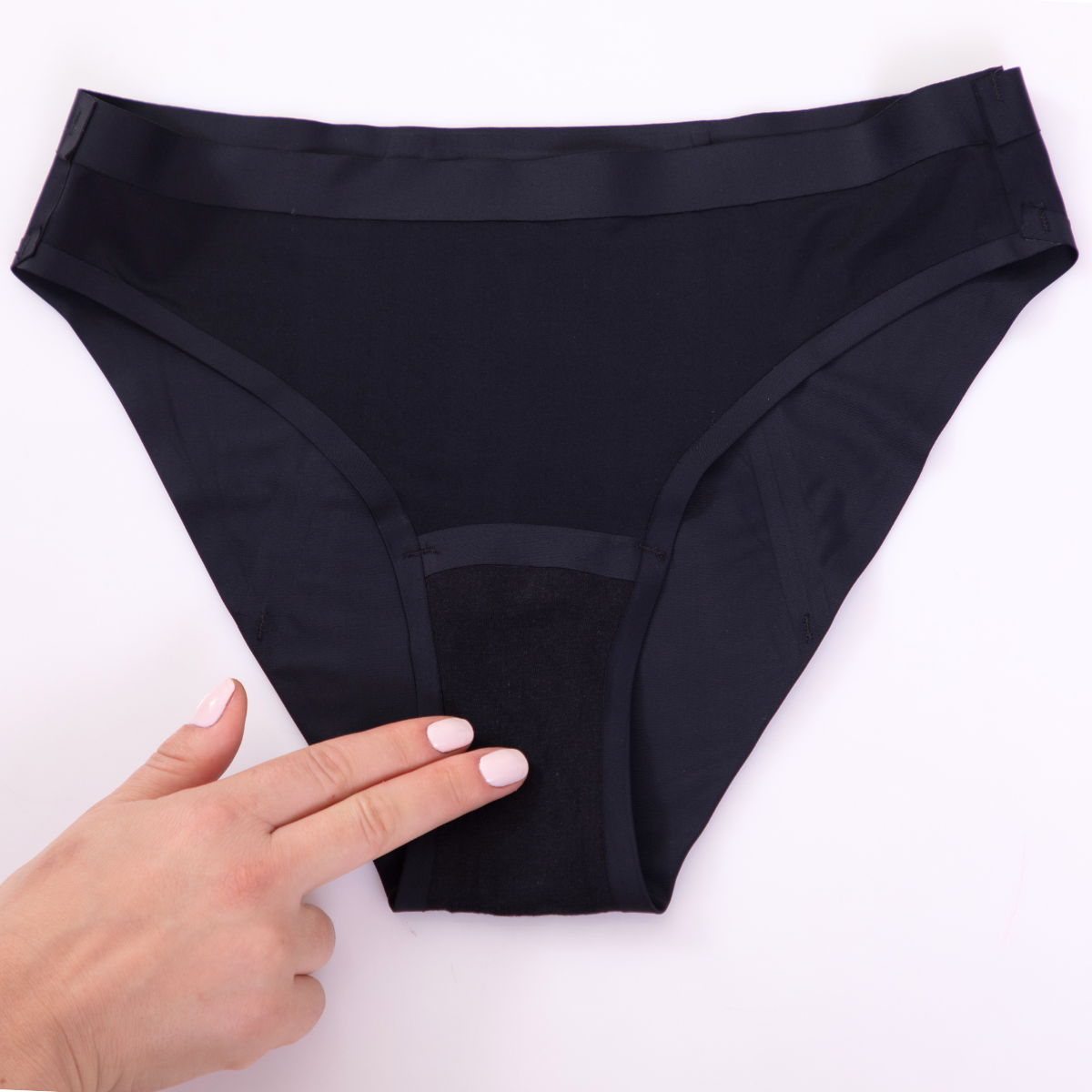 Seamless period panties | Black