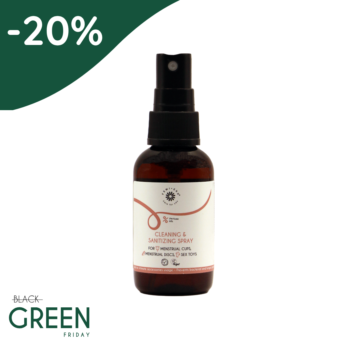 Sanitizing & Cleaning Spray for intimate products