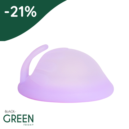 Universal Safe Soft Menstruationsscheibe | Antibakteriell | Lila