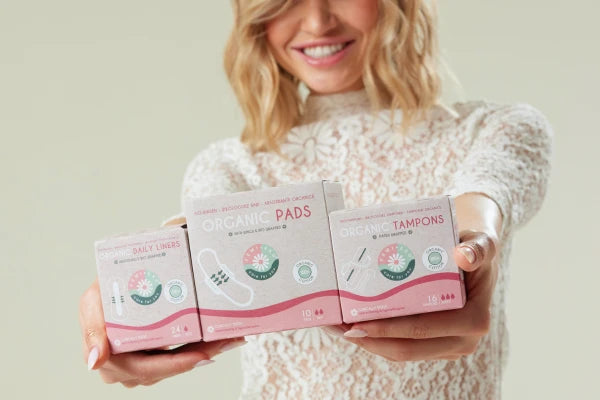 Femieko organic pads and tampons