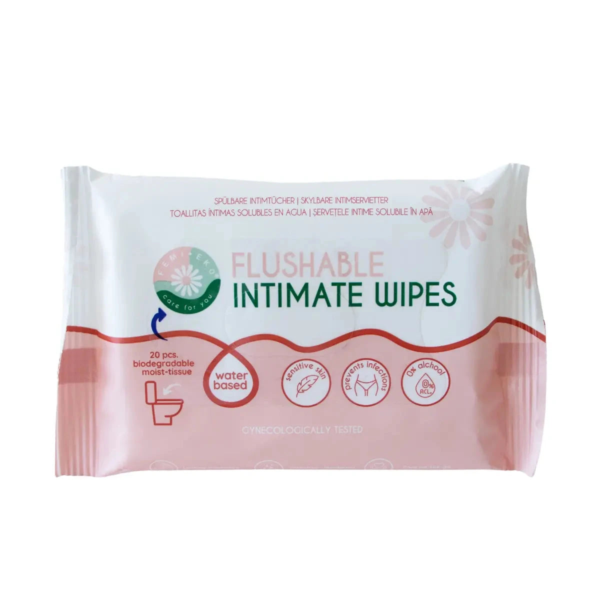 FemiEko intimate wipes – product photo