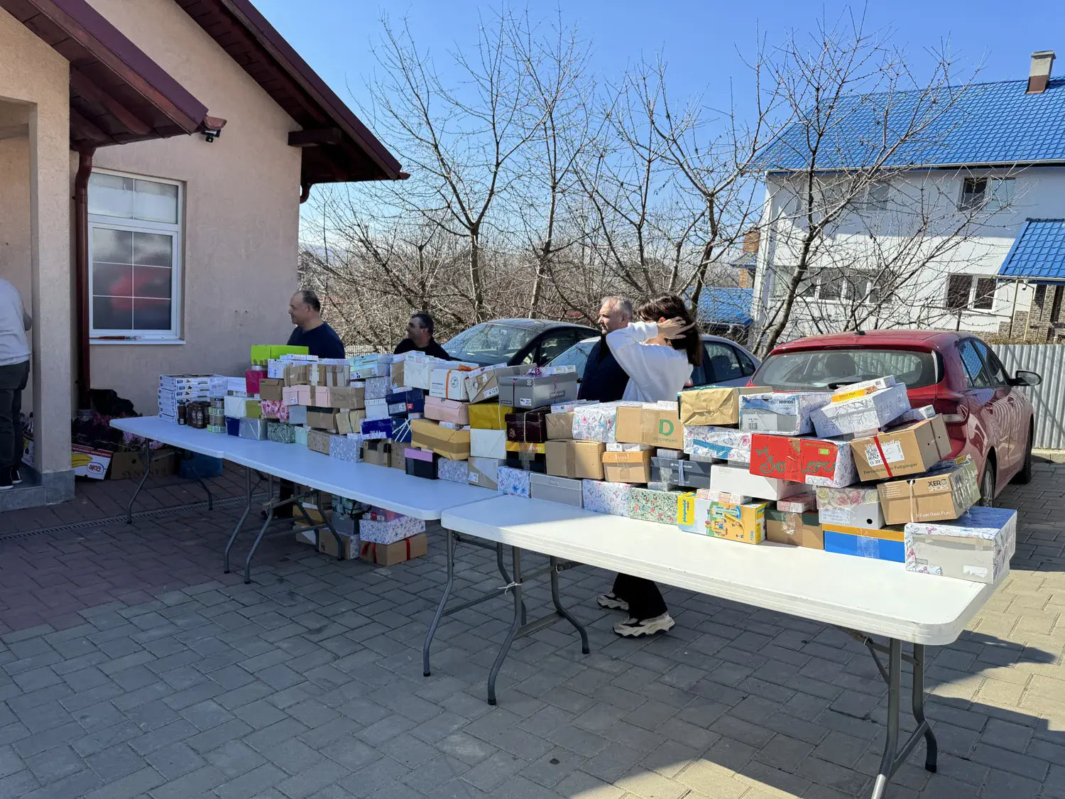 Parcels being prepared for a community effort