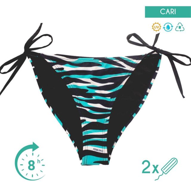 If we could choose a zodiac sign for this pair of menstrual panties, it would certainly be a water one. Why? Because we named them "Cari", a word that in Turkish culture signifies the power of water. However, it remains to be seen how powerful water is, literally, especially since the menstrual panty is also waterproof. 🌊
👉 Pre-order now the new adjustable menstrual panty, Cari, and enjoy worry-free vacations!
https://femieko.com

#femieko #woman #menstrualpanty #menstruation