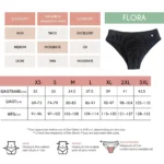 Flora Organic Menstrual Panties - Brazilian - Black